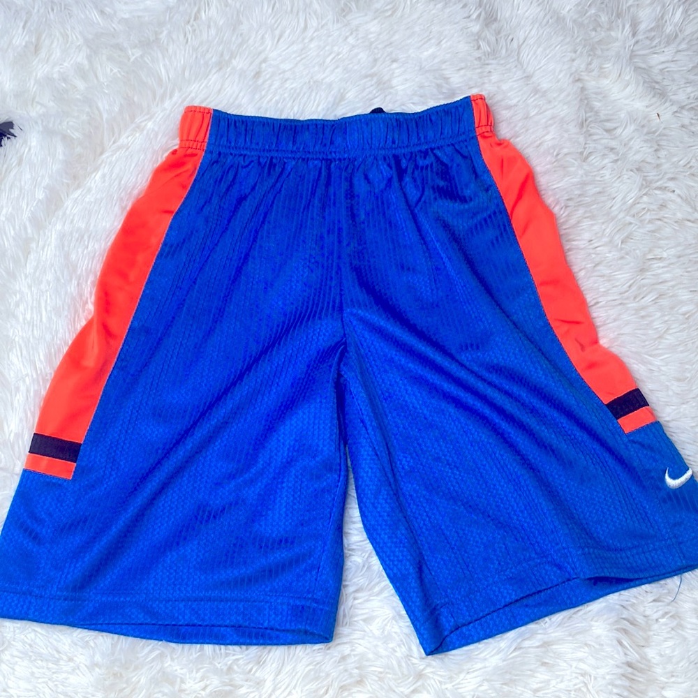 Nike Blue Orange Gym Shorts Men’s Size X-Small